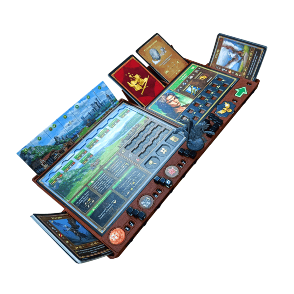 Plansza gracza Heroes III z licznikami