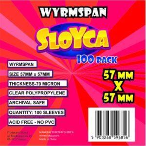 SLOYCA Koszulki Wyrmspan (57x57mm) 100 szt